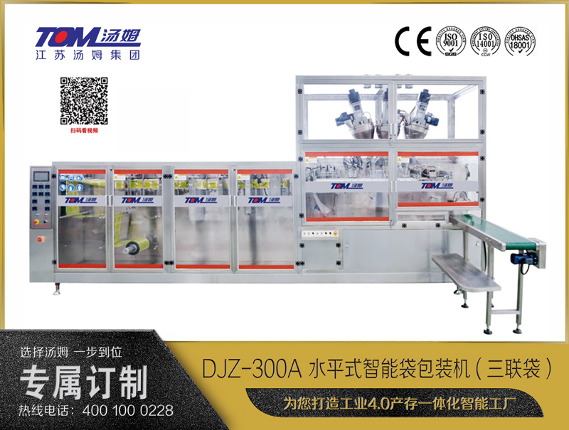 DJZ-300A 水平式智能袋包装机(三联袋）