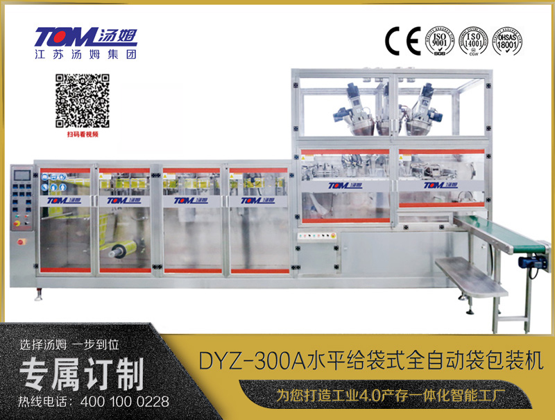 DYZ-300A 水平式智能袋包装机(三联袋）（粉体、颗粒、液体充填装置）