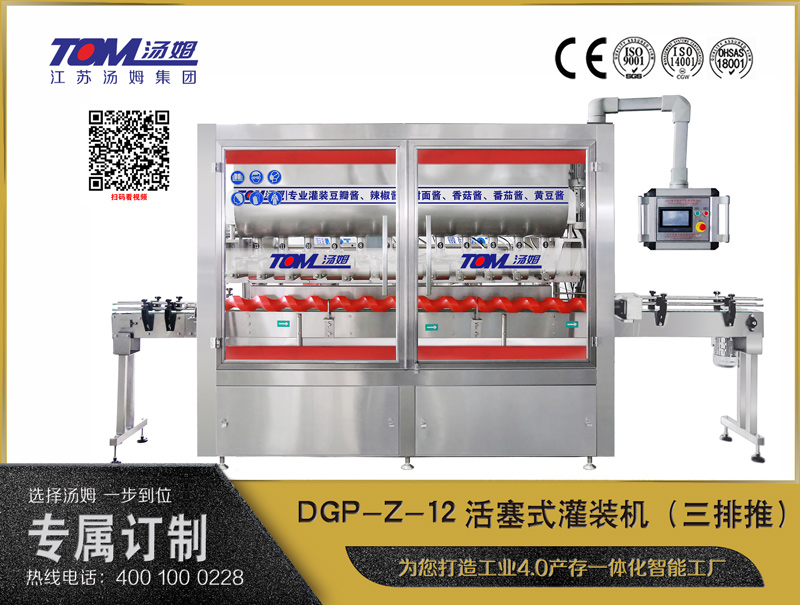 DGP-Z-12活塞式灌装机（三排推）